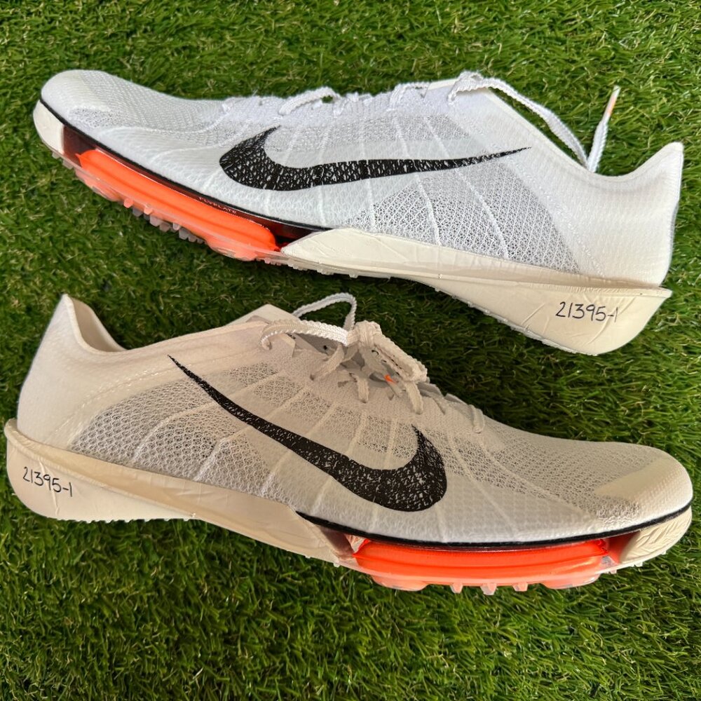 Nike Air Zoom Victory 2 Prototype Sample Track Spikes White HF7642-100 Men 12.5 - Picture 8 of 11